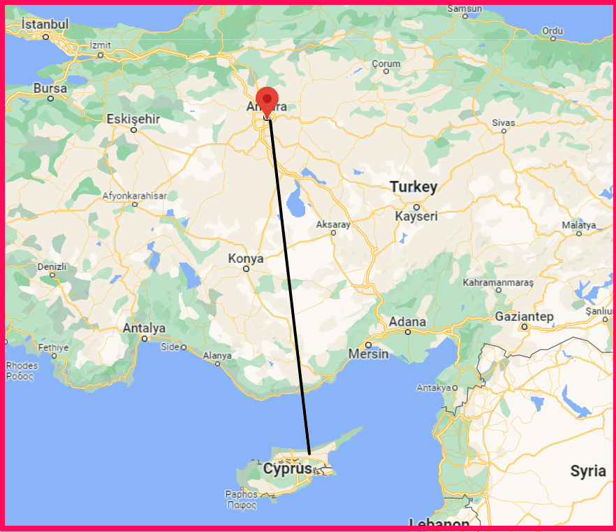 Ankara to Northern Cyprus