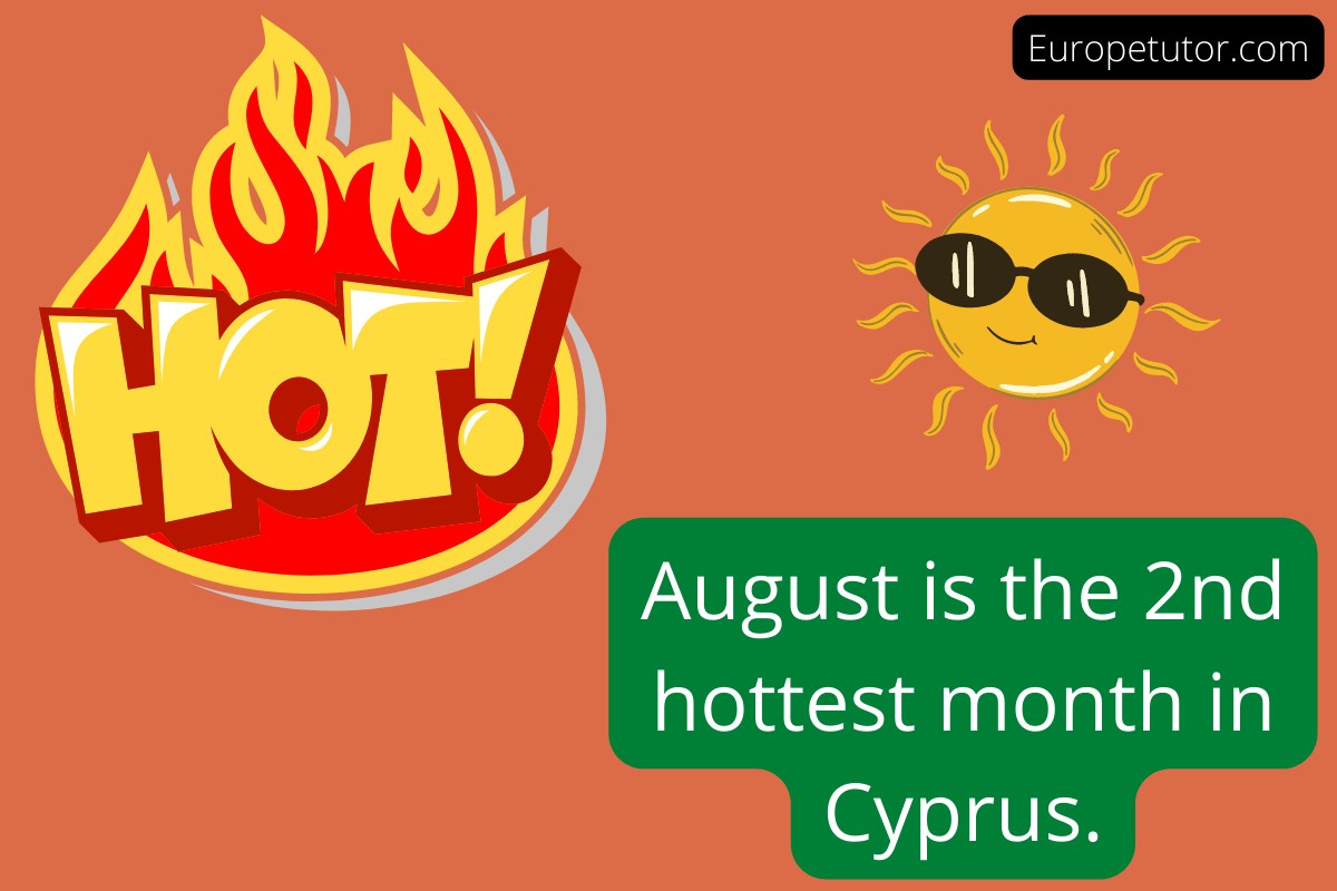 Weather of Cyprus in August